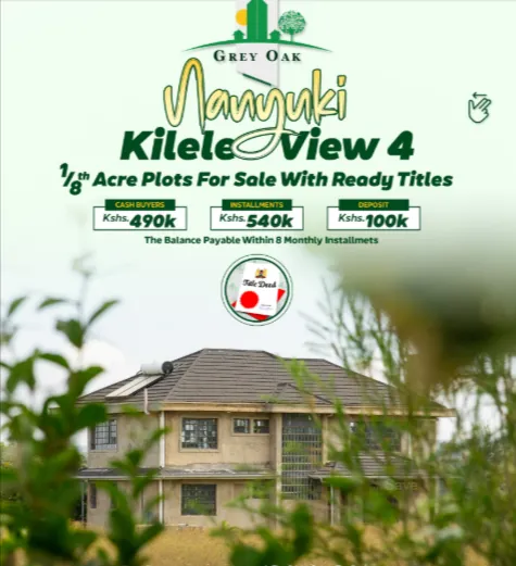 Nanyuki Plots – Kilele View Phase 4: Own Land with Stunning Mt. Kenya Views!